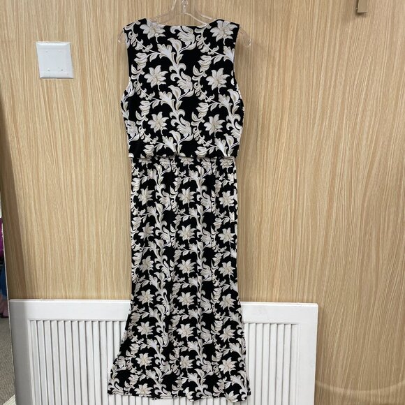 White House Black Market Black Print  Dress size Small - Picture 4 of 4
